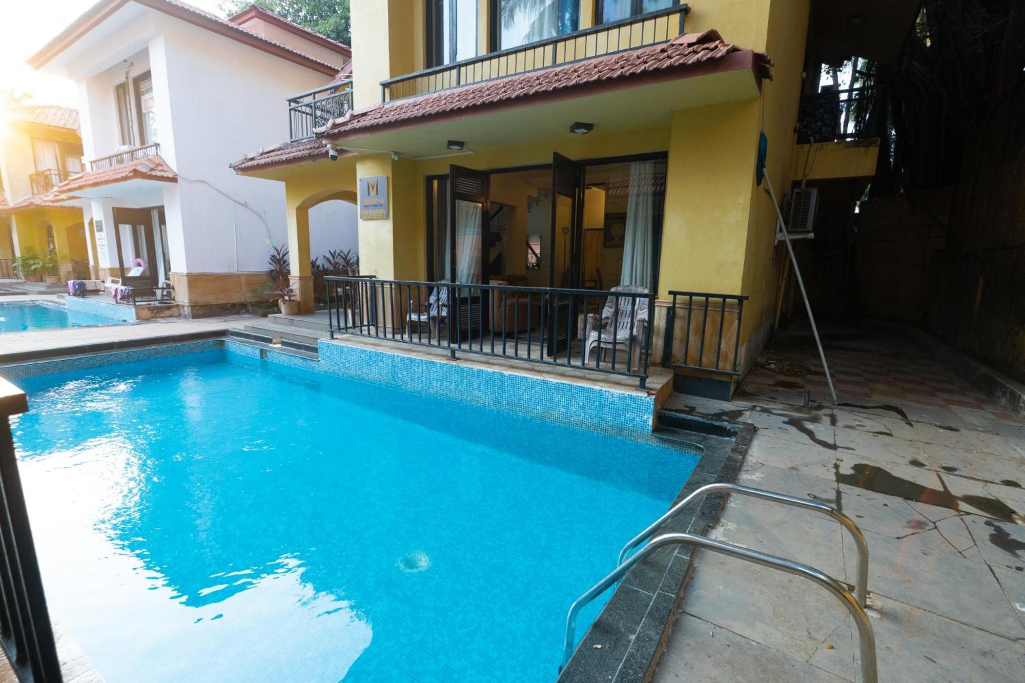 Villa M - Lagoon 4 Calangute 3Bhk Pool Facing, Breakfast Included 올드 고아 외부 사진