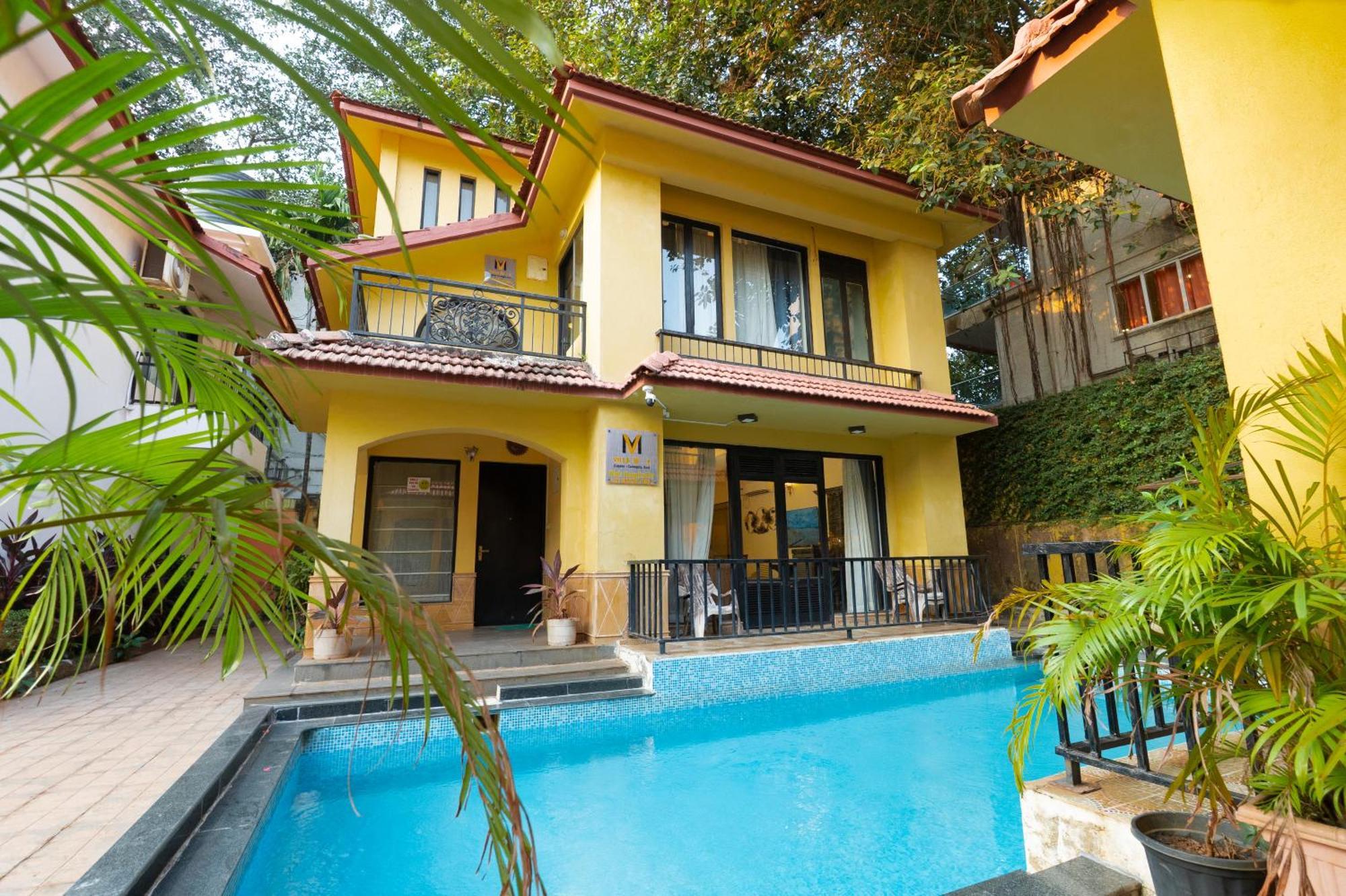 Villa M - Lagoon 4 Calangute 3Bhk Pool Facing, Breakfast Included 올드 고아 외부 사진