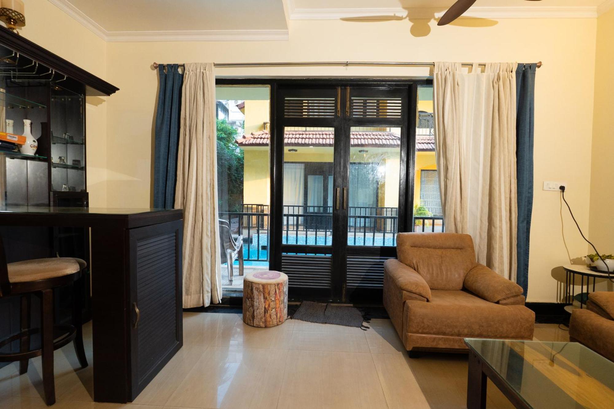 Villa M - Lagoon 4 Calangute 3Bhk Pool Facing, Breakfast Included 올드 고아 외부 사진